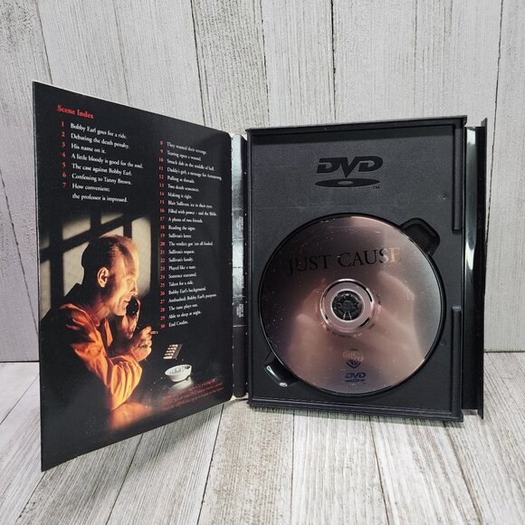 Just Cause DVD 1995 - Sean Connery Laurence Fishburne Vintage - Picture 4 of 5